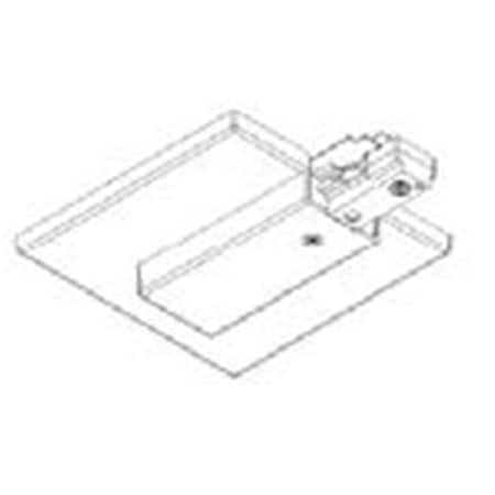 Gorgeousglow End Feed with outlet Box Cover, Black GO1801486